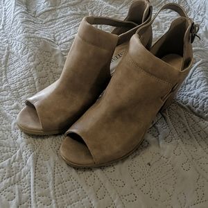 Open-Toe Bootie